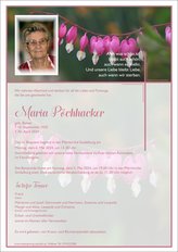 Maria Pchhacker, verstorben am 30. April 2024
