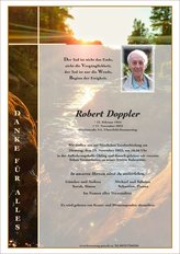 Robert Doppler, verstorben am 17. November 2022