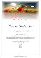 Helene Nefischer, verstorben am 22. September 2018