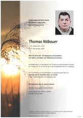 Martin Nbauer, verstorben am 22. November 2025